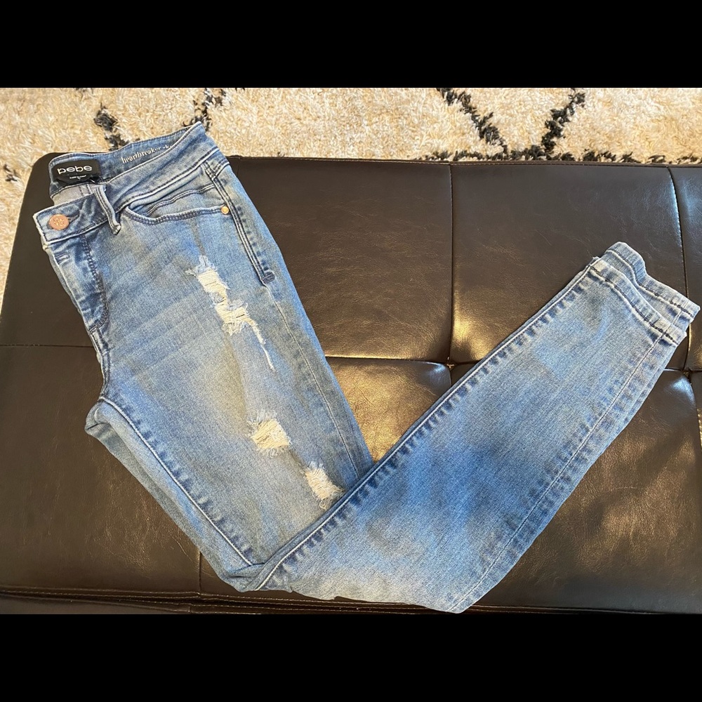 Bebe heartbreaker skinny Jean